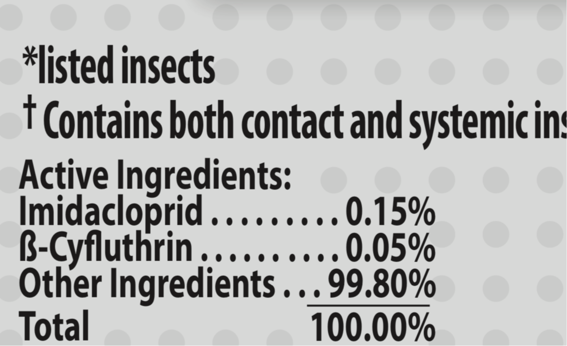 insect and pest control